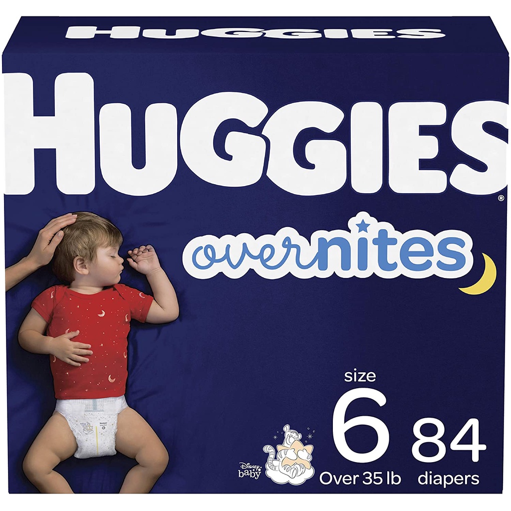 Huggies Overnites, Nighttime Baby Diapers (Please See Size Variations ...