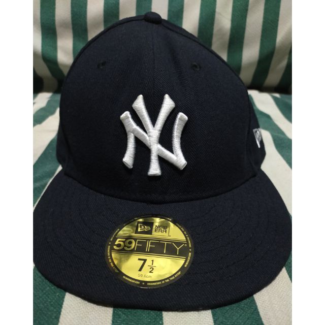 New York Yankees New Era MLB White And Black 59FIFTY Cap