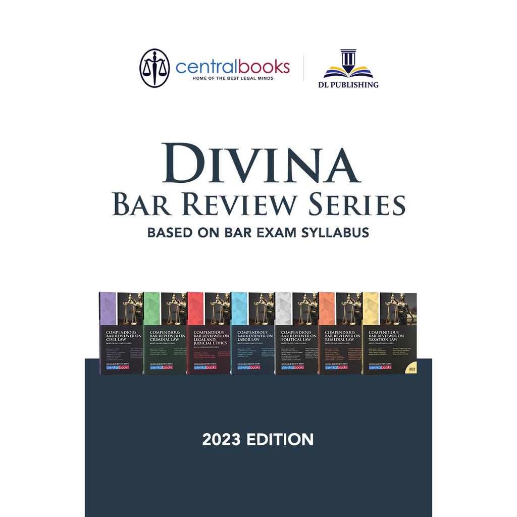 Compendious Bar Reviewer Based on Bar Exam Syllabus 2023 (Set) by Dean