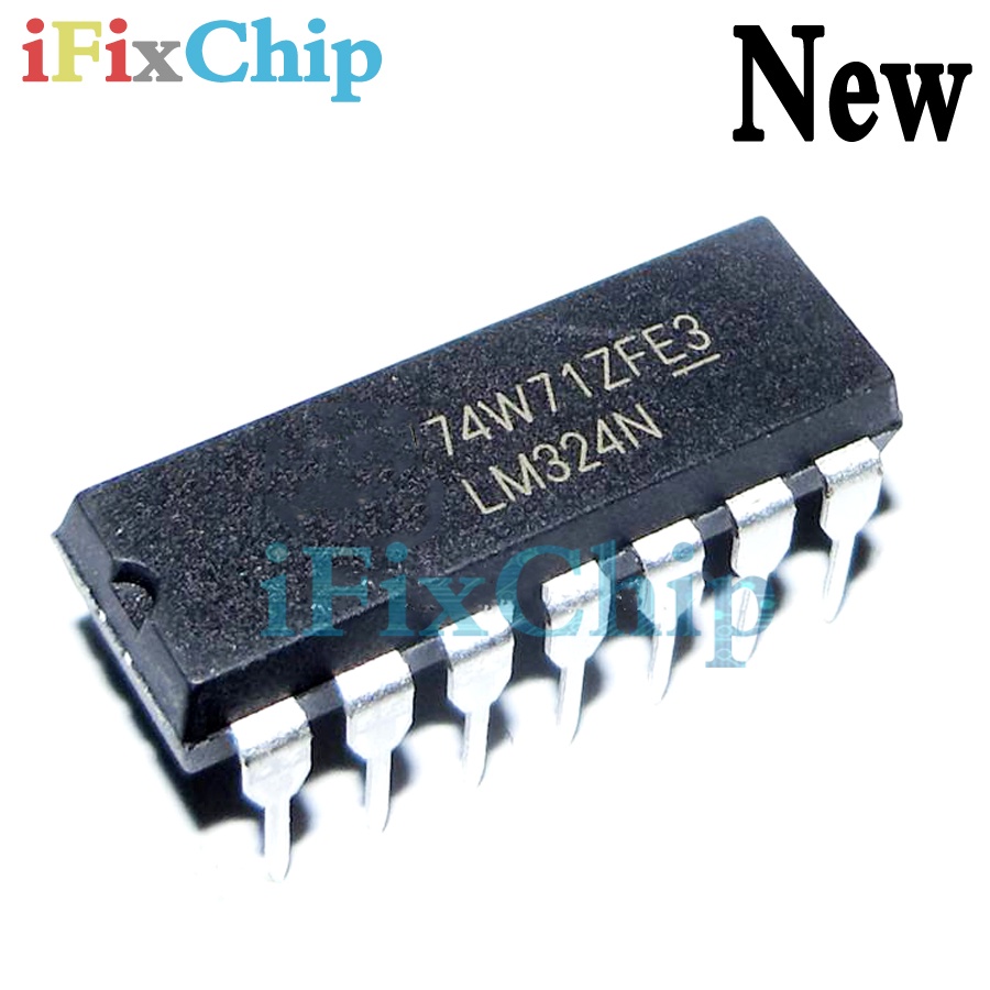 Lot 10 Amplificateurs Opérationnels LM324N DIP-14 – Quad OP-Amp, Électronique DIY, Arduino, Réparation