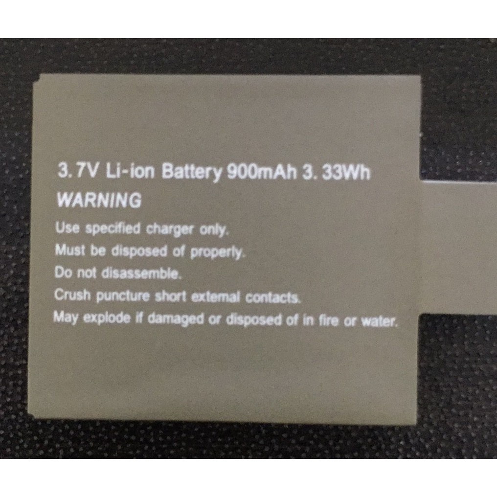 Koonlung HD93 RC-KB-3 Replacement Battery – 3.7V 1800mAh For KB-3 HD Sports Camera