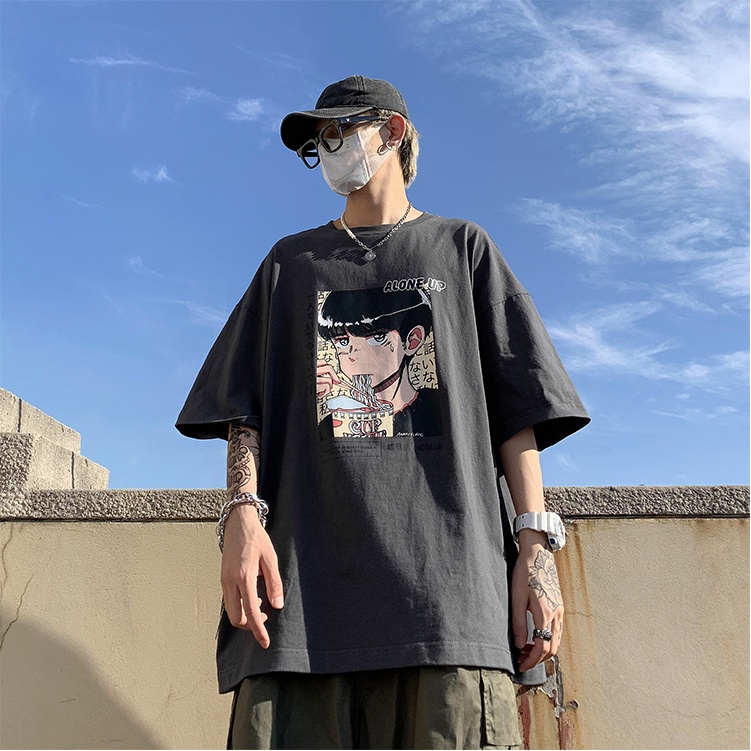 DS Japanese Anime Tshirt for Men Oversized Shirt(size M-2XL) | Shopee ...