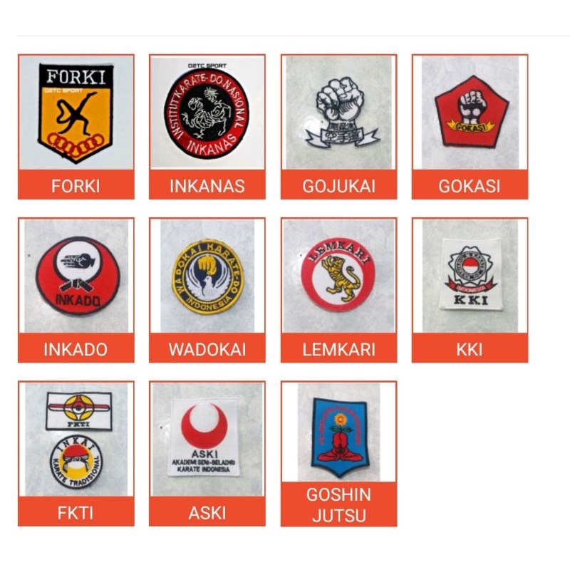 Karate And Check BADGE | Shopee Philippines