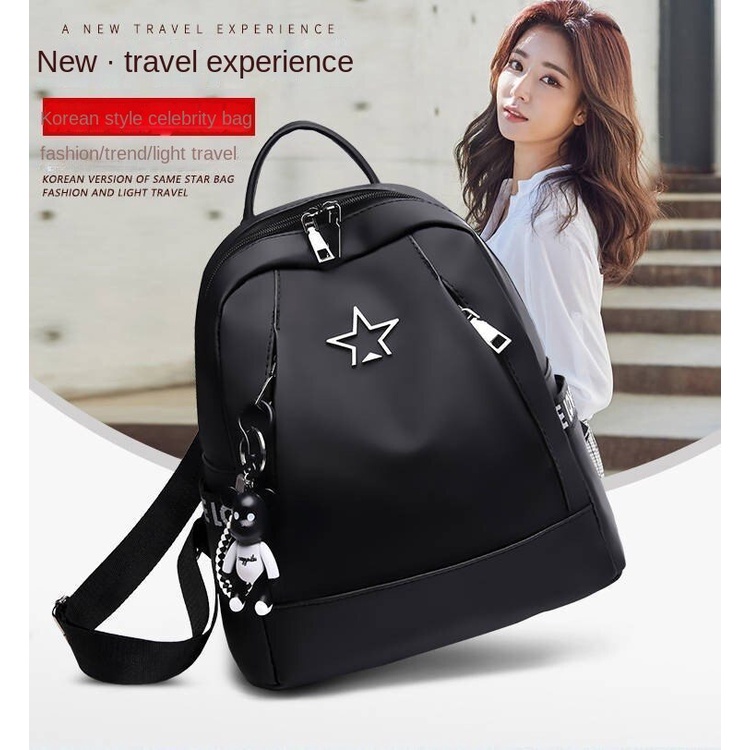 Carevas Backpack women new fashion Korean version of Oxford cloth