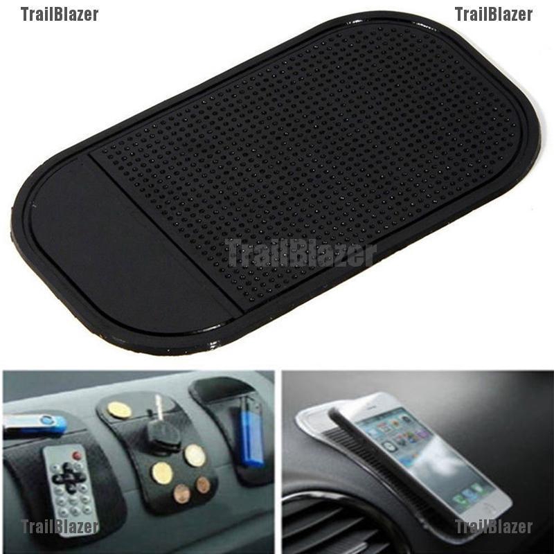 5-Pack Anti-Slip Dashboard Pads – Universal Gel Phone & GPS Holder Mats