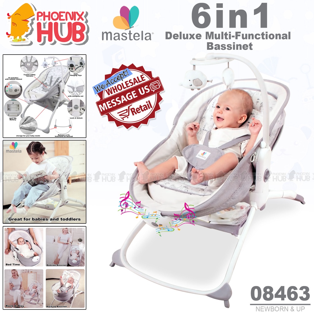 Mastela deluxe best sale baby bouncer