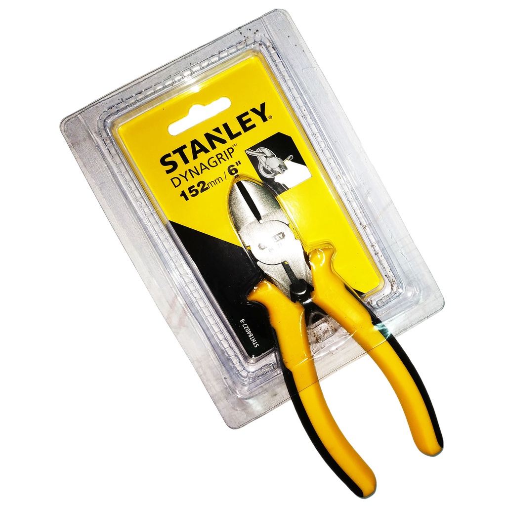 ORIGINAL STANLEY SIDE CUTTER PLIER 6" (152MM) DYNAGRIP DIAGONAL CUTTER PLIER PART NO. STHT84027