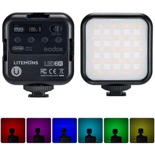 Godox LED6R Litemons RGB Lampe vidéo LED de poche | La Boutique