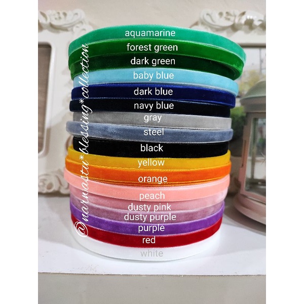 Wholesale Velvet Ribbon 