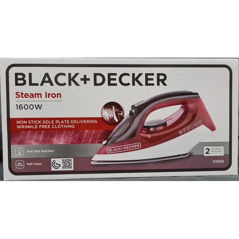 Black and Decker Steam Iron Shopee Philippines