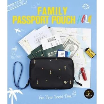 Family Passport Pouch IT Pouch/ Bank Pouch/ Beauty Pouch/ | Shopee ...