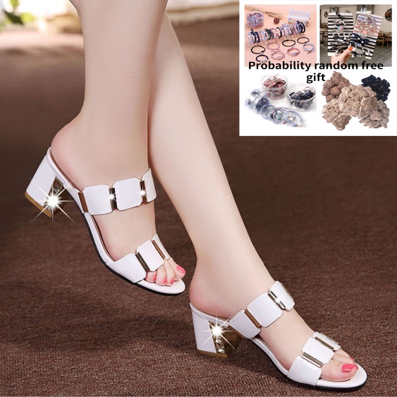 Sandals with heels discount shopee