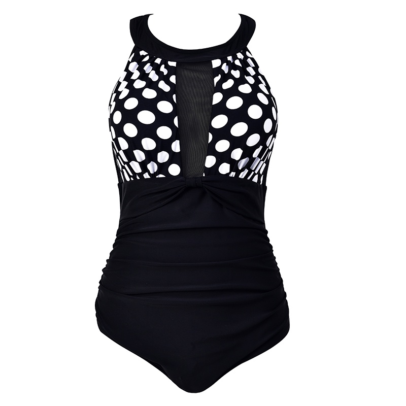 Tank Heart Sexy Potos One-Piece Suits Monokini Plus Size Swimwear Women ...