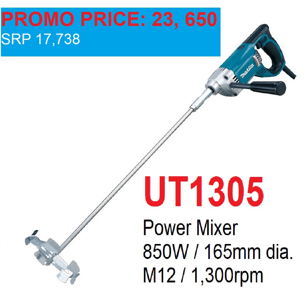 MAKITA UT1305 POWER MIXER 850W | Shopee Philippines