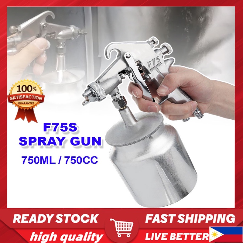 Sprayer Spray Gun 3 MM Nozzle 750ml F-75 F75S Painting Spray Gun Car ...