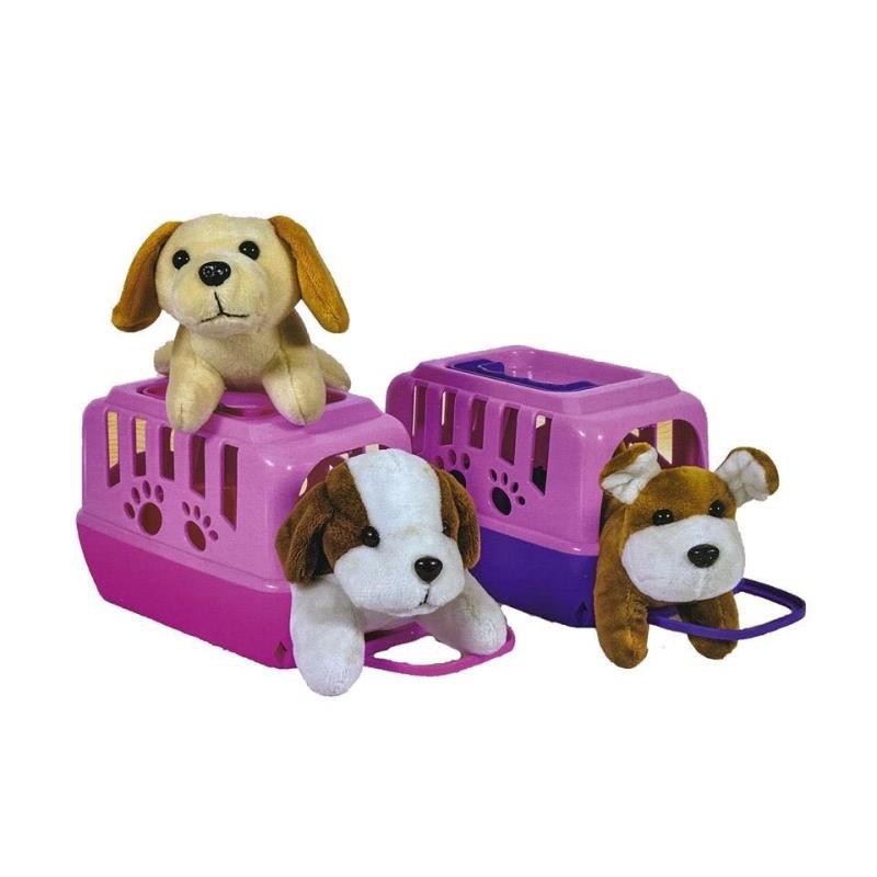 Puppy in hot sale a cage toy