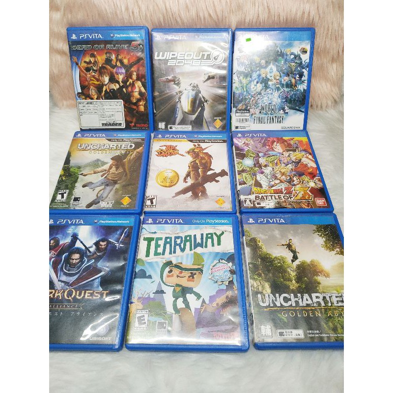 Original PSVita Games Shopee Philippines