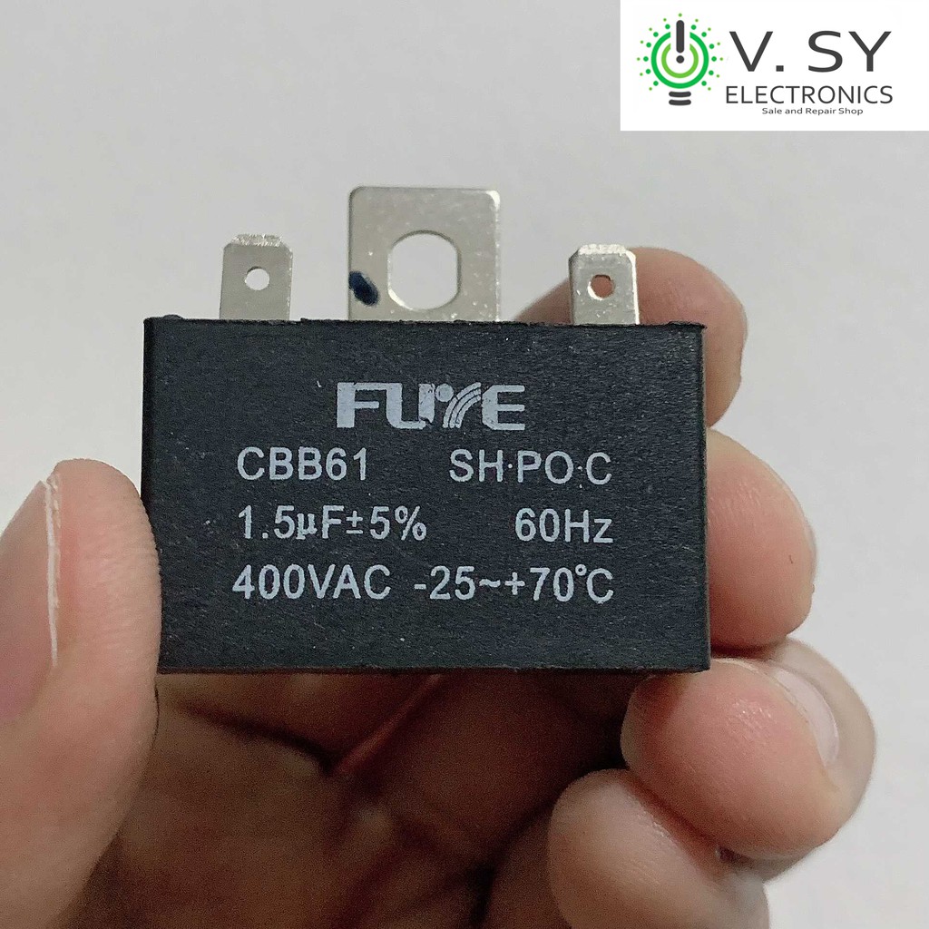 Uf Hz V Ac Motor Running Capacitor For Electric Fan Motors Uf Vac Uf Uf