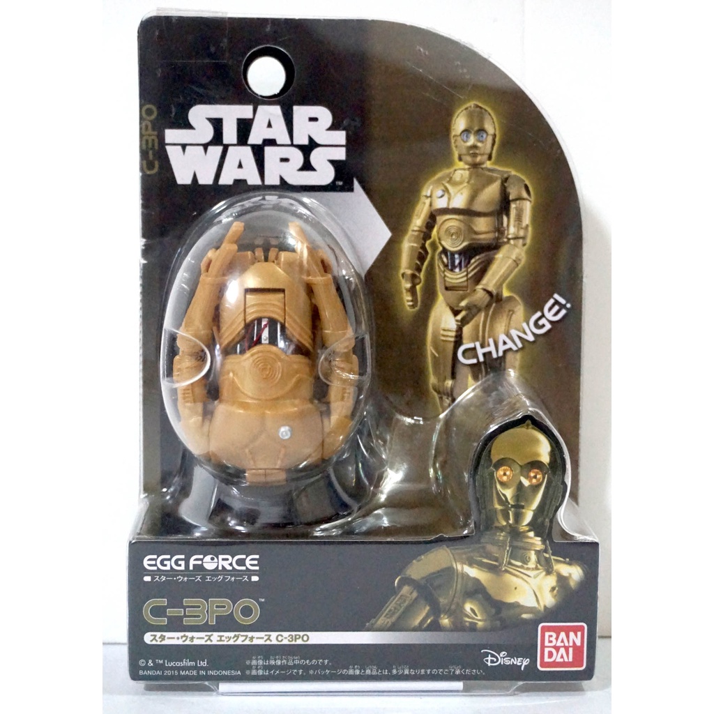 Star Wars NEW Egg Force Darth Vader and C-3PO Convertible Mini Series ...