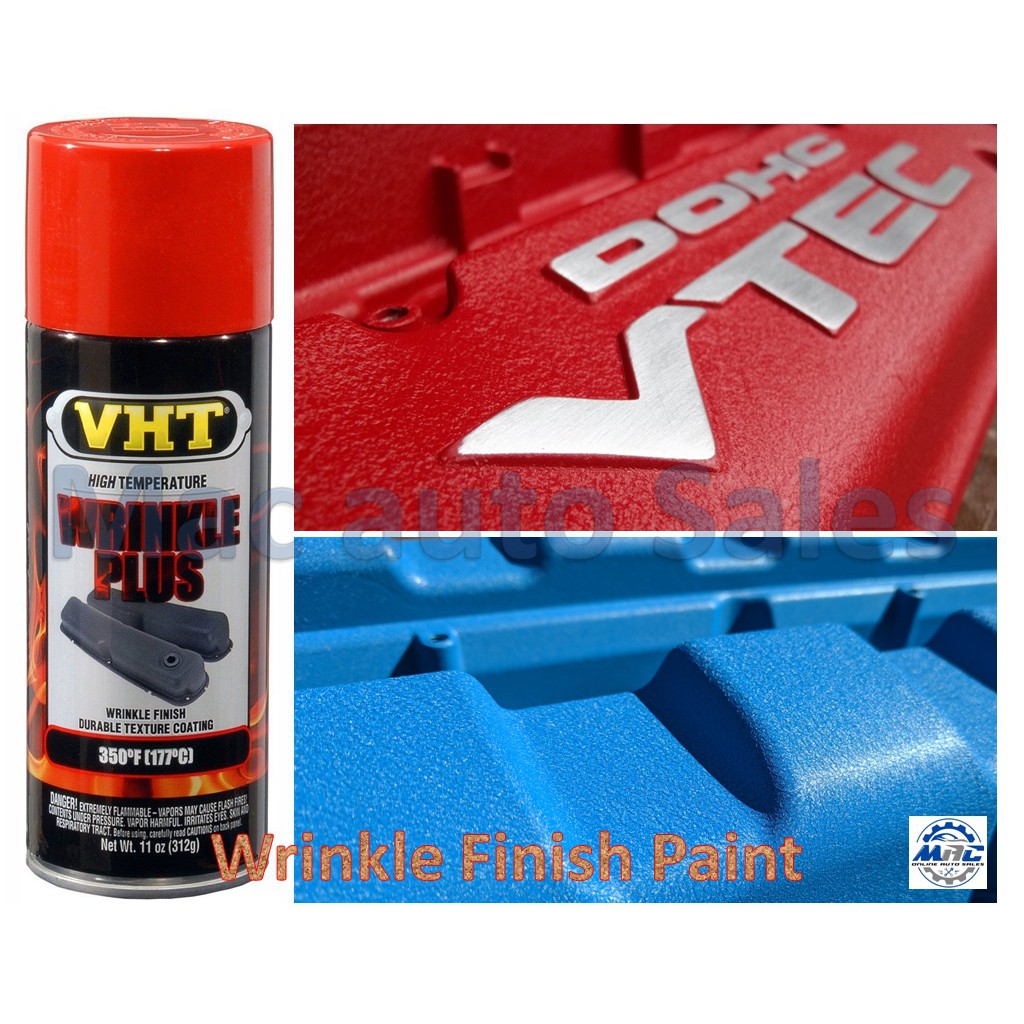 VHT Wrinkle Plus Spray Paint 11oz Automotive Paint 3 colors Shopee