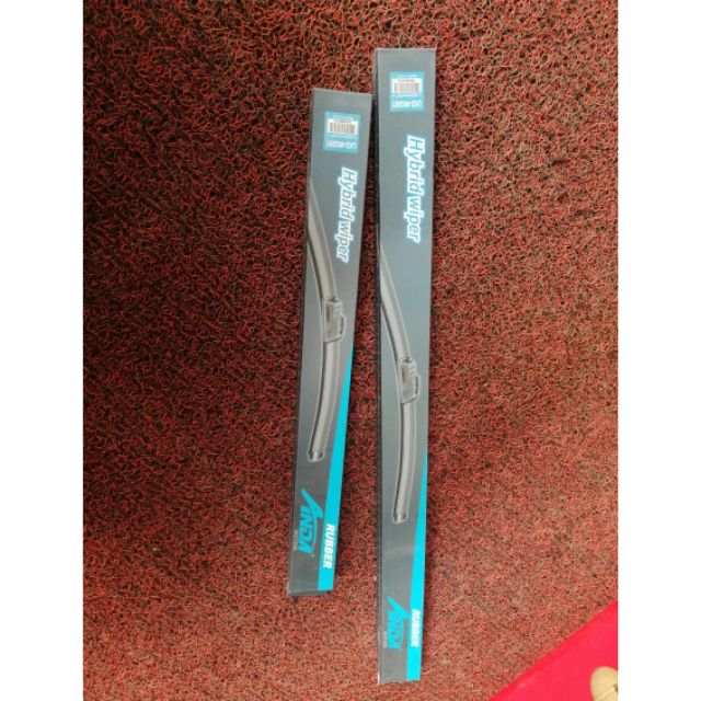 WIPER BLADE BRIO 20162023 (22,16) BANANA TYPE RUBBER MATERIAL Shopee