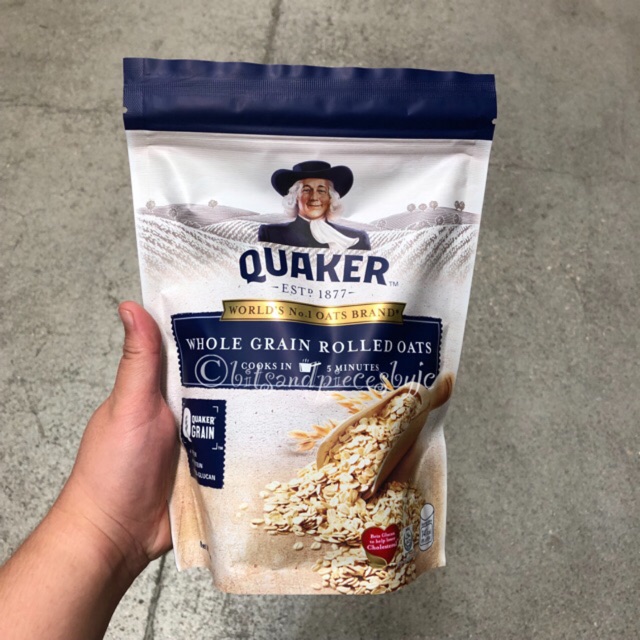 Quaker Whole Grain Rolled Oats Shopee Philippines