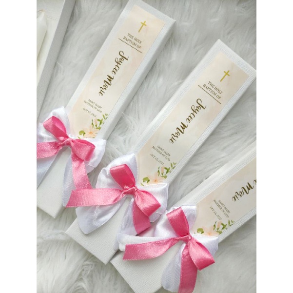 Baptismal Candle Box (Box Only) 1pc Shopee Philippines