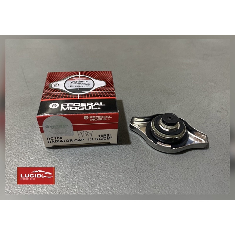 Federal Mogul Radiator Cap RC104 1.1 kg/cm2 Type B | Shopee Philippines