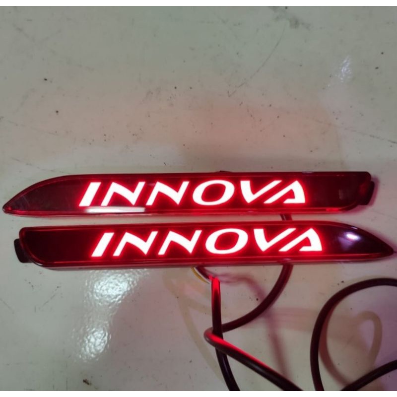 MATA Rear bumper reflector LED lights for the new innova 2008-2015, cat ...