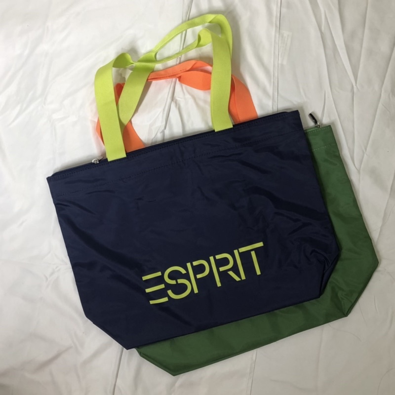 Esprit nylon tote bag shop
