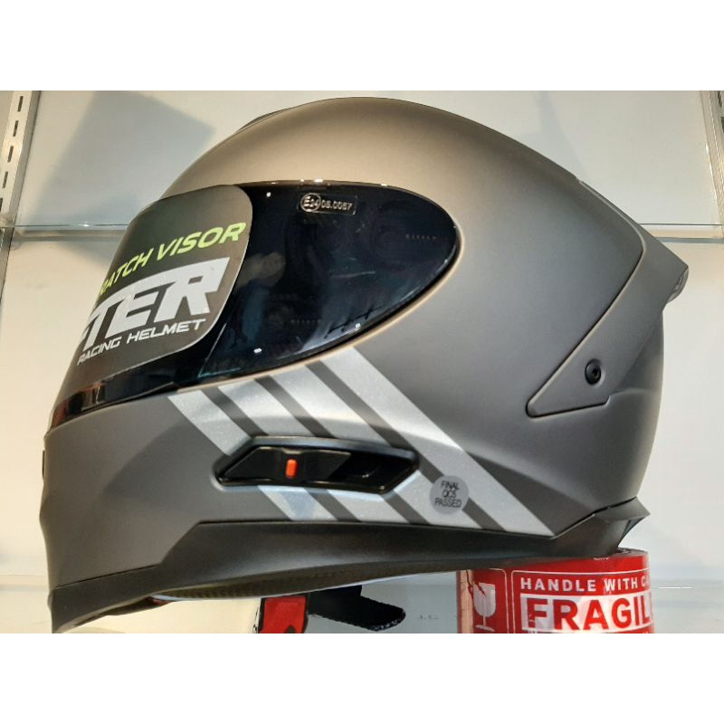 Shifter R1 Full Face Helmet (Dual Visor) Shopee Philippines