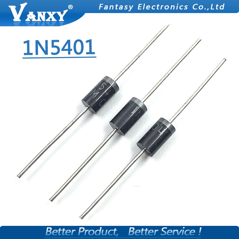 Confezione Da 50 Pezzi) Chanzon 1N5401 Diodo Raddrizzatore Diodi - Foto 2