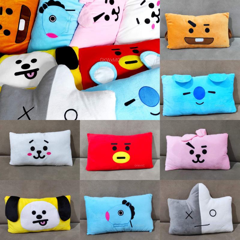 BT21 PILLOWS RECTANGLE BTS Shopee Philippines