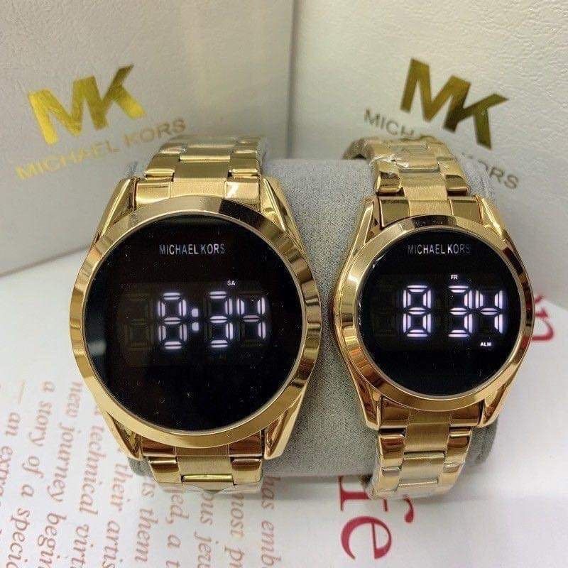 Michael kors cheap gold digital watch