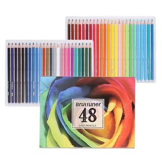 48/72/120/180 Professional Oil Colored Pencils Set Wooden - Temu Philippines