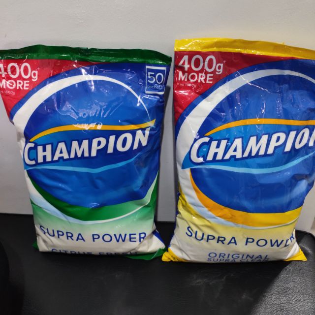 ☞Champion detergent powder 2000g (2kg) Shopee Philippines