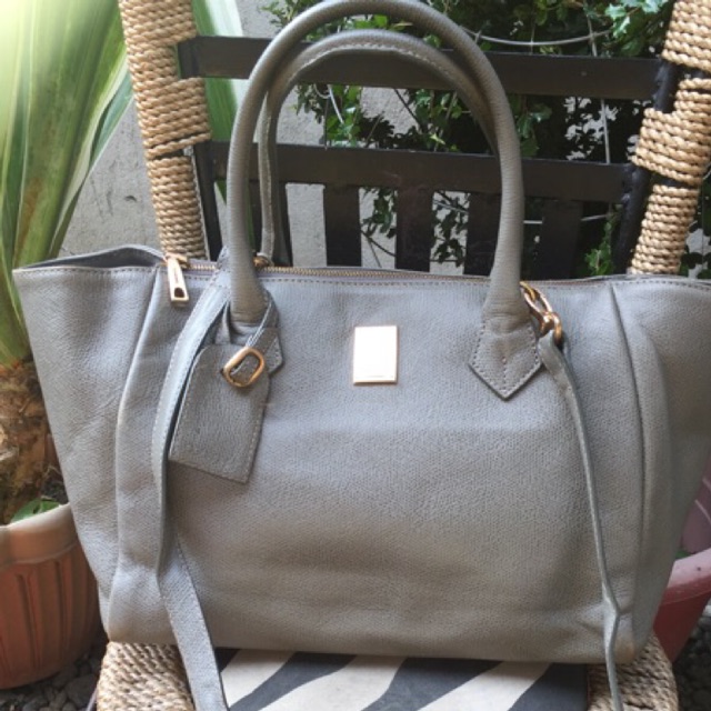 COURONNE two way gray bag Shopee Philippines