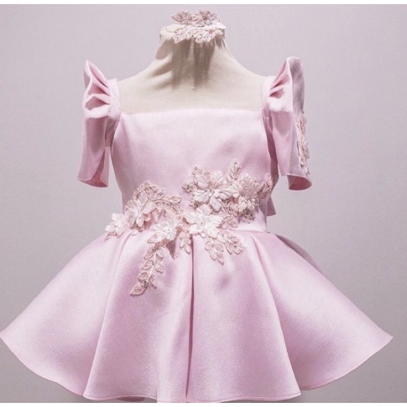 Pink filipiniana hotsell