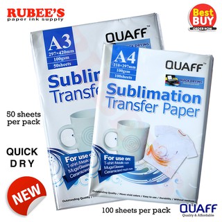 Sublimation Transfer Paper 100gsm A4