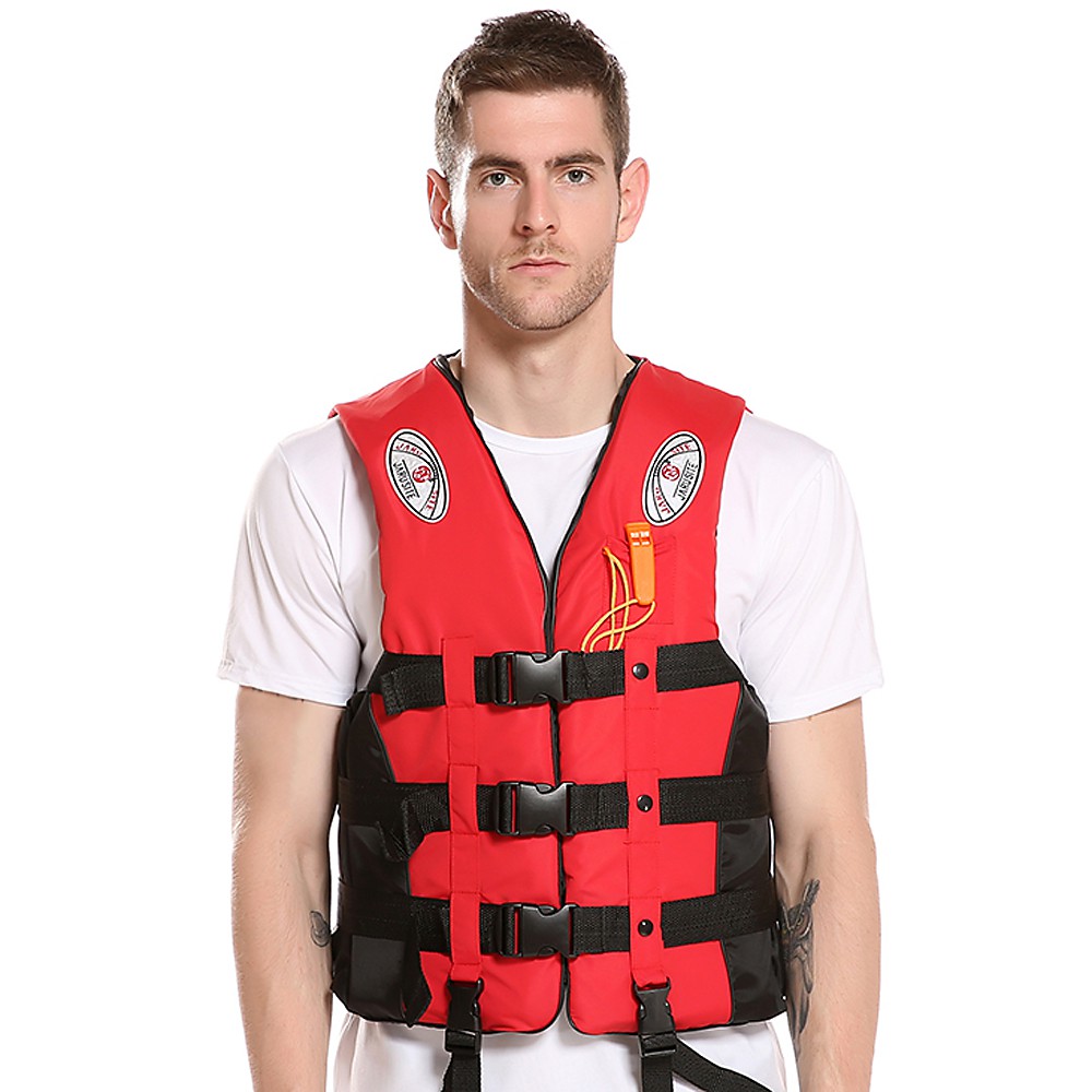 JARUSITE Professional Life Jacket for Adult Water Sport Drifting Boat