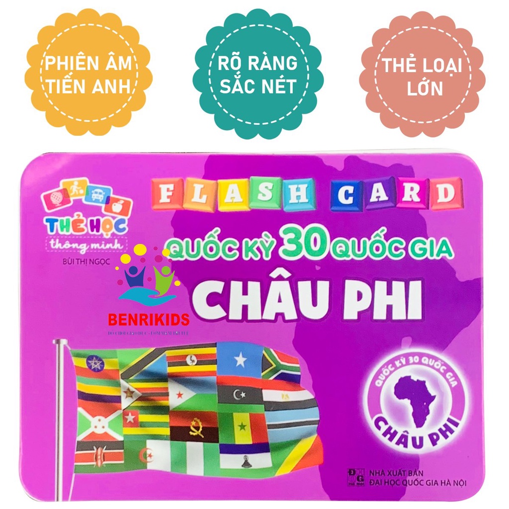 Bibo Smart Bilingual Learning Card Set National Flags of Countries ...