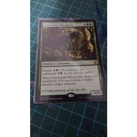 Territorial Allosaurus mtg card | Shopee Philippines