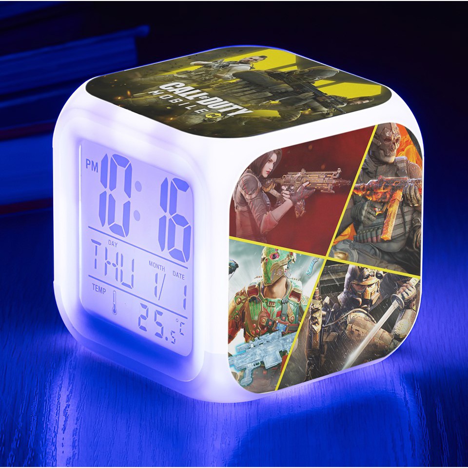 Call of Duty: Mobile LED Alarm Clock | Shopee Philippines