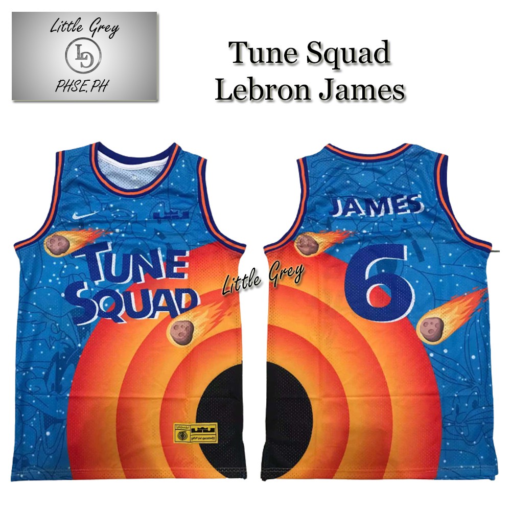 Stitched Lebron James Space Jam Jersey Tune Squad,6 Lebron Toon