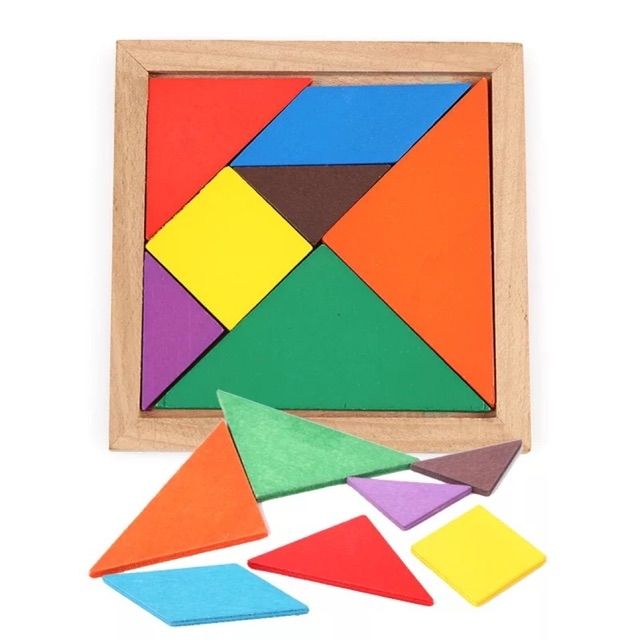 4pcs.Wooden Tangram Puzzle for kids | Shopee Philippines