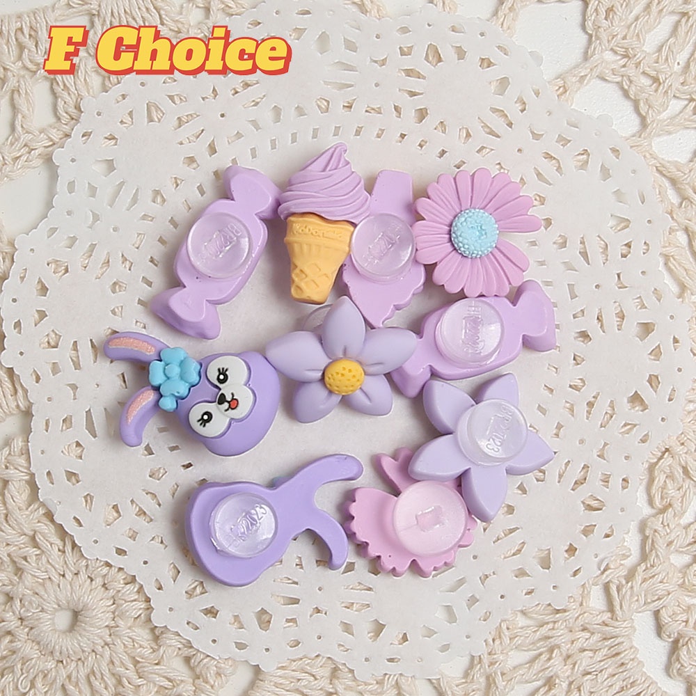 StellaLou Series Jibbit For Croc Button Shoes Cute Cartoon Accessories ...