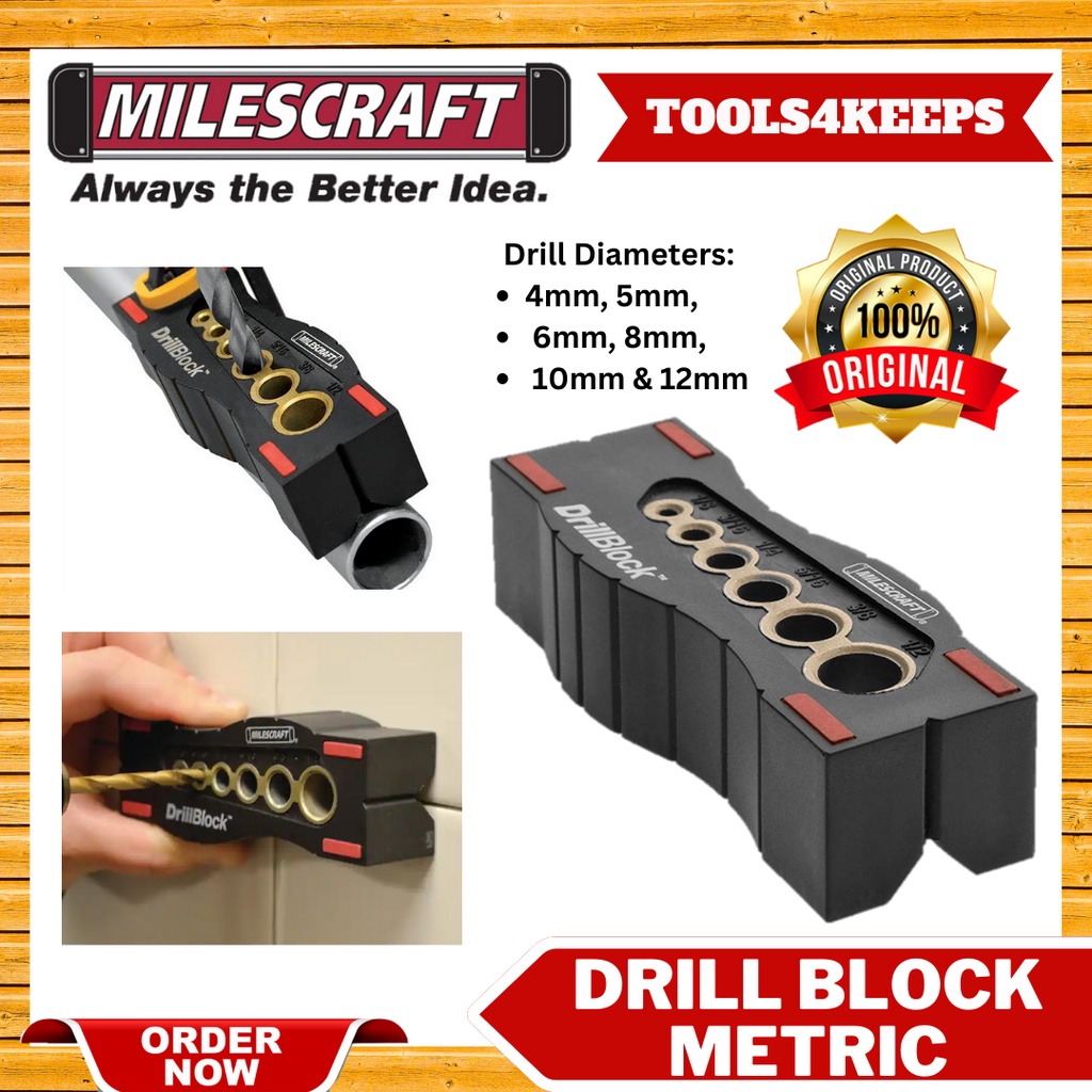 Milescraft drill block hotsell