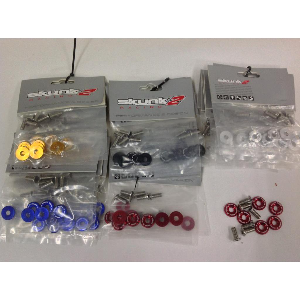 Skunk2 Fender / Engine bay / Number Plate / Dress Up Washer Bolts
