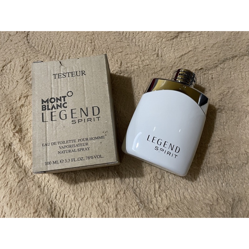 Legend Spirit by Mont Blanc 3.3 oz EDT Men's Cologne New Tester
