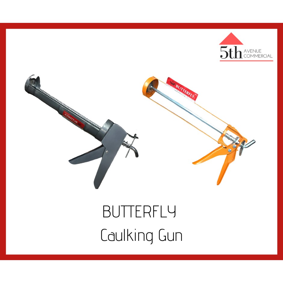 BUTTERFLY Caulking Gun for sealants / silicone sealant gun Shopee